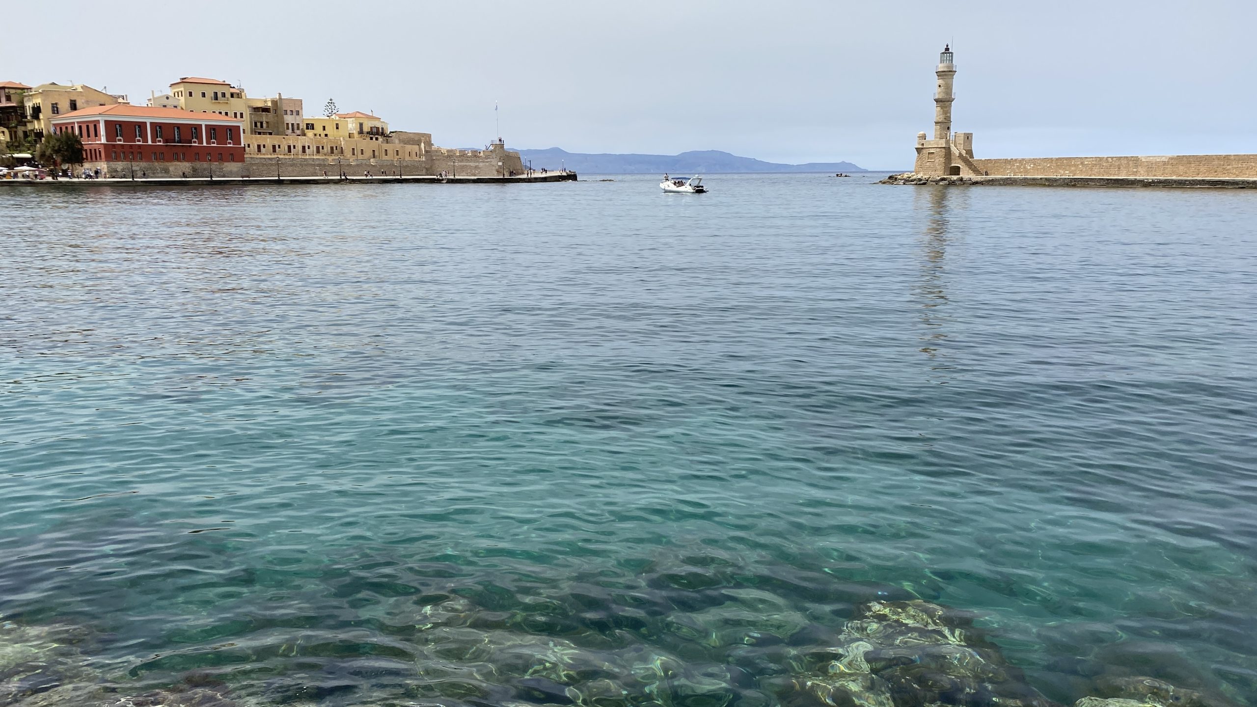 Stary Port Wenecki — latarnia morska w Chanii